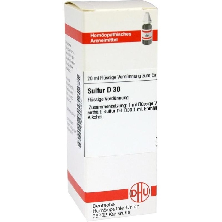 SULFUR D 30 Dilution 20 ml