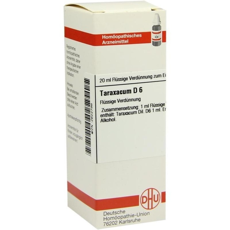 TARAXACUM D 6 Dilution 20 ml