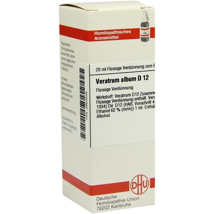 VERATRUM ALBUM D 12 Dilution 20 ml