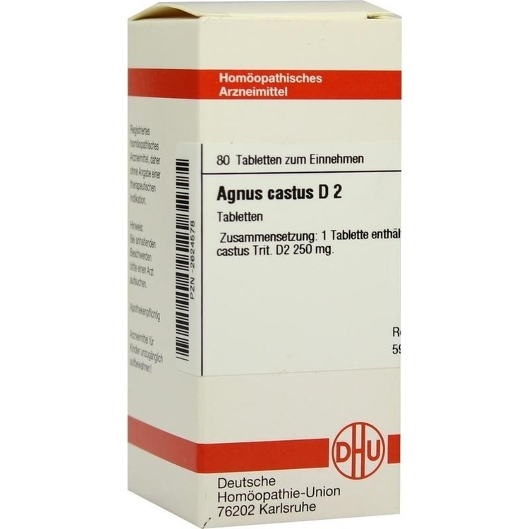 AGNUS CASTUS D 2 Tabletten 80 St