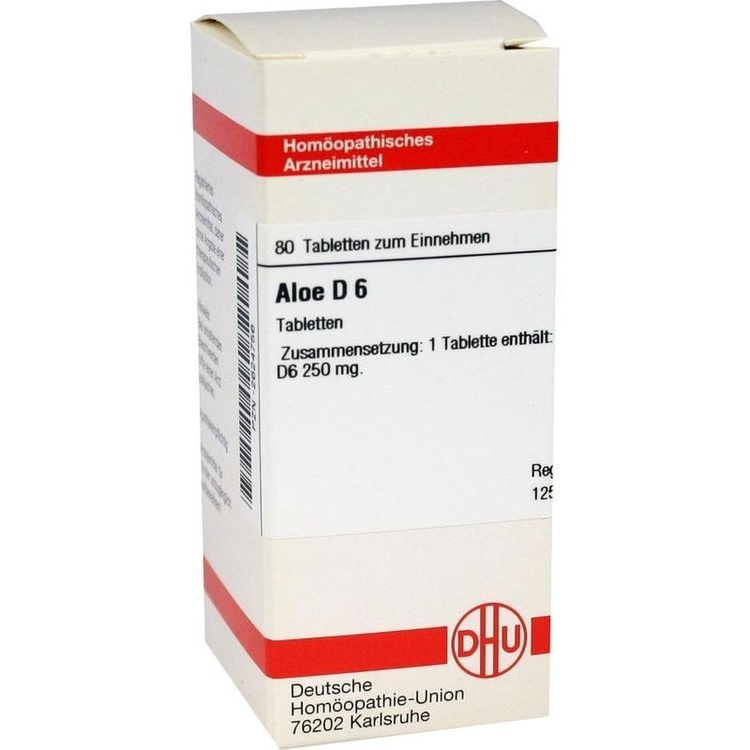 ALOE D 6 Tabletten 80 St