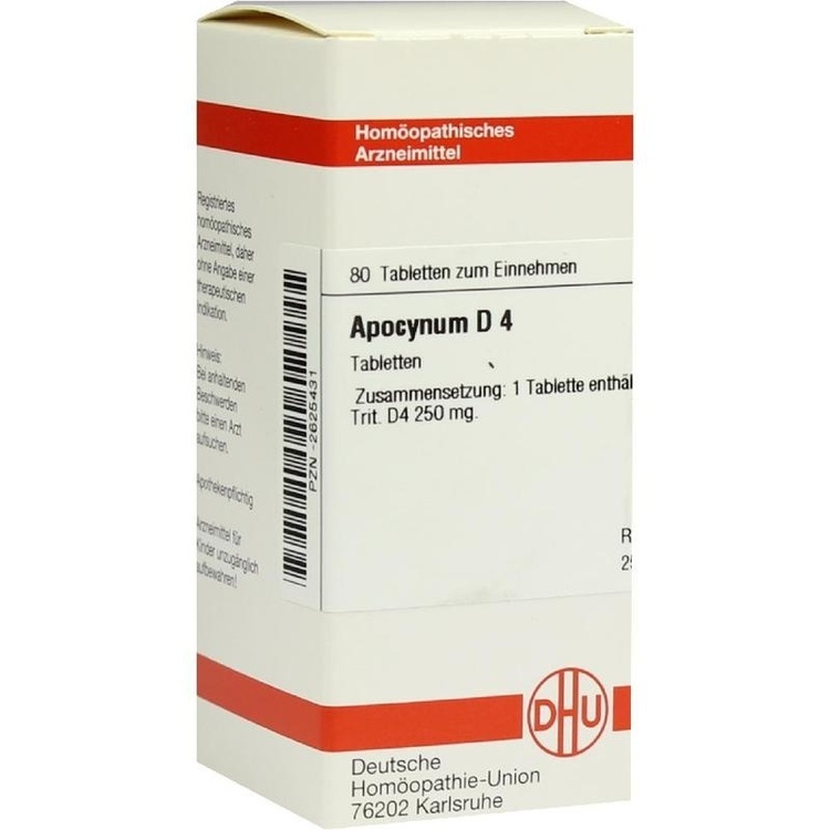 APOCYNUM D 4 Tabletten 80 St