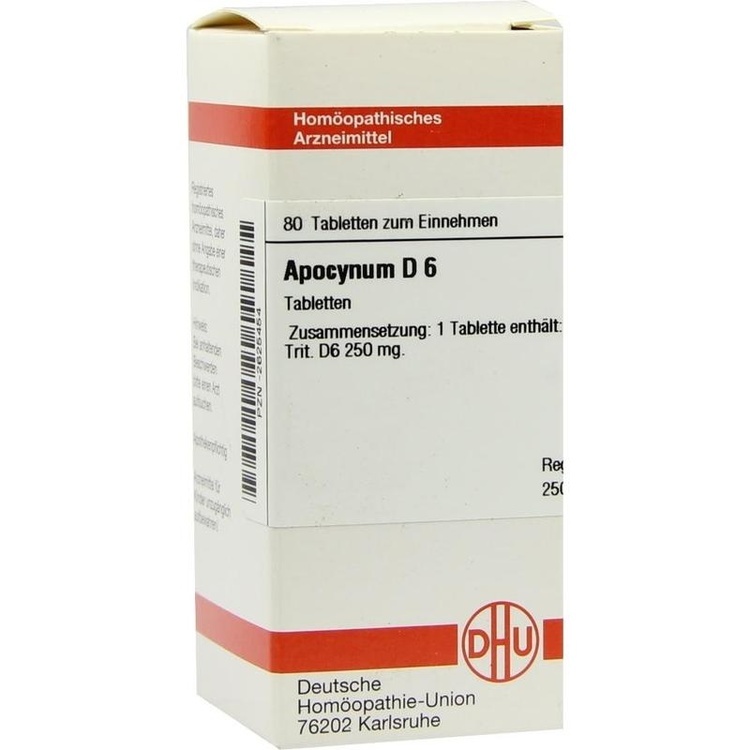 APOCYNUM D 6 Tabletten 80 St