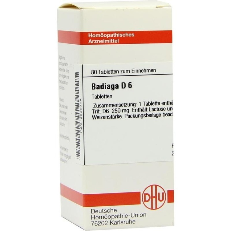 BADIAGA D 6 Tabletten 80 St