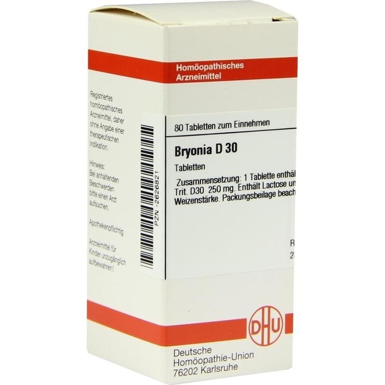 BRYONIA D 30 Tabletten 80 St