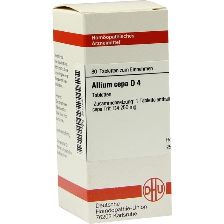 ALLIUM CEPA D 4 Tabletten 80 St