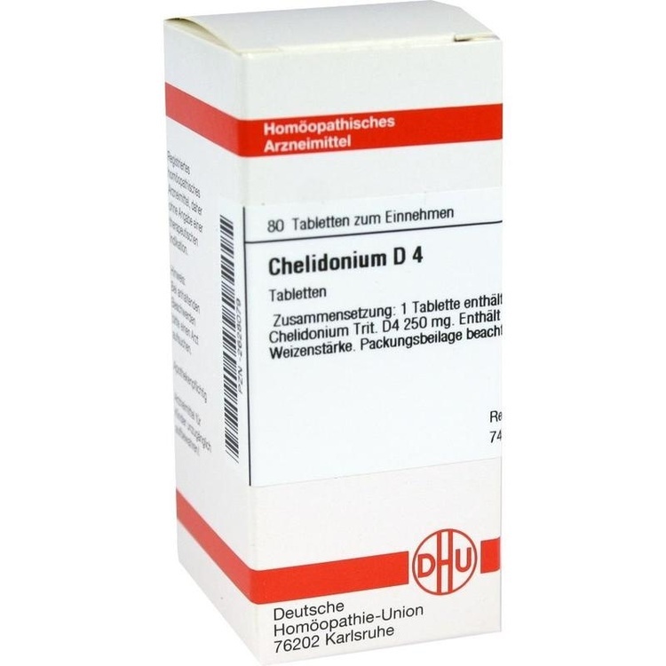 CHELIDONIUM D 4 Tabletten 80 St