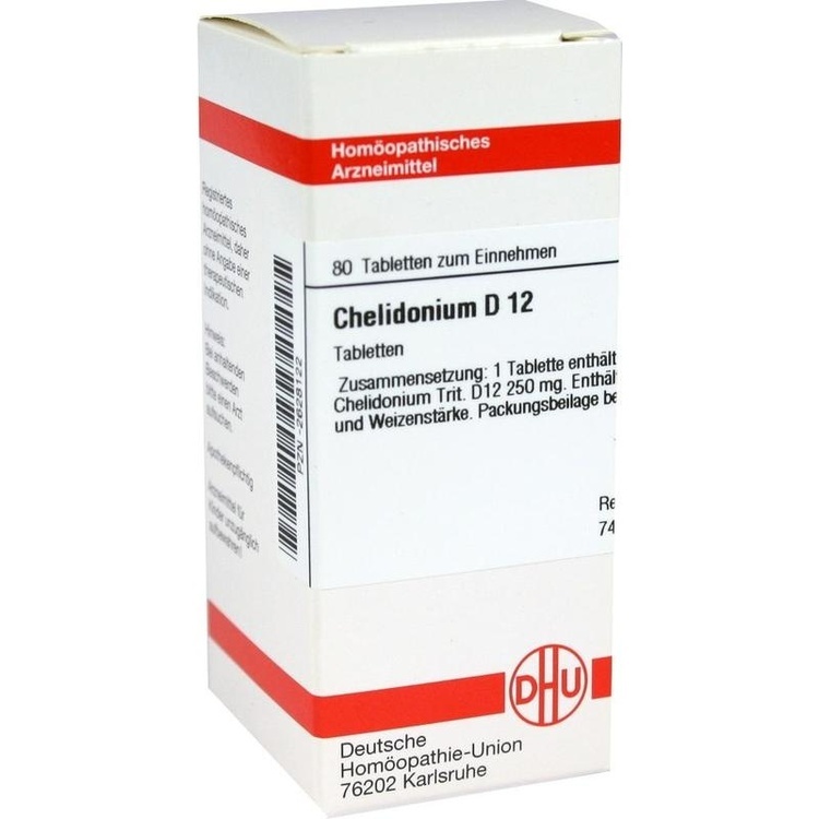 CHELIDONIUM D 12 Tabletten 80 St