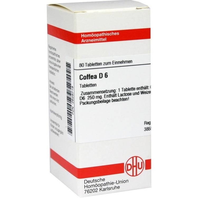 COFFEA D 6 Tabletten 80 St