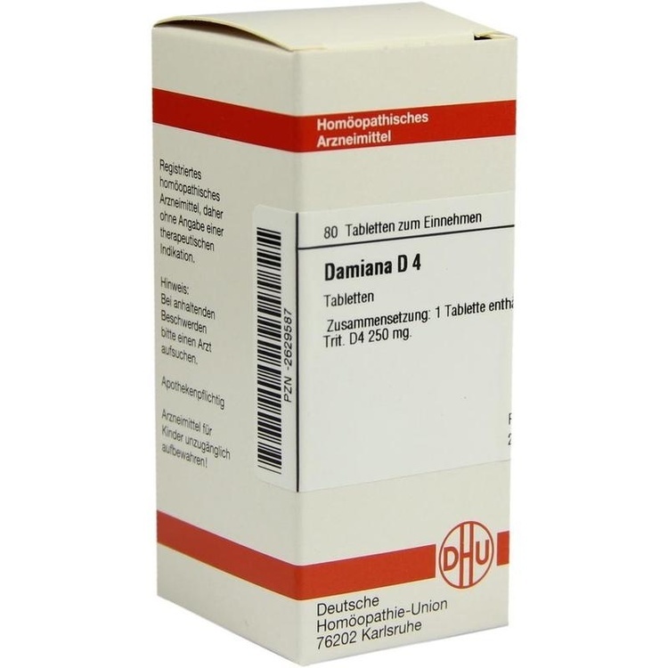 DAMIANA D 4 Tabletten 80 St