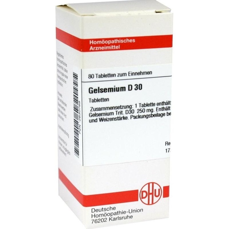 GELSEMIUM D 30 Tabletten 80 St