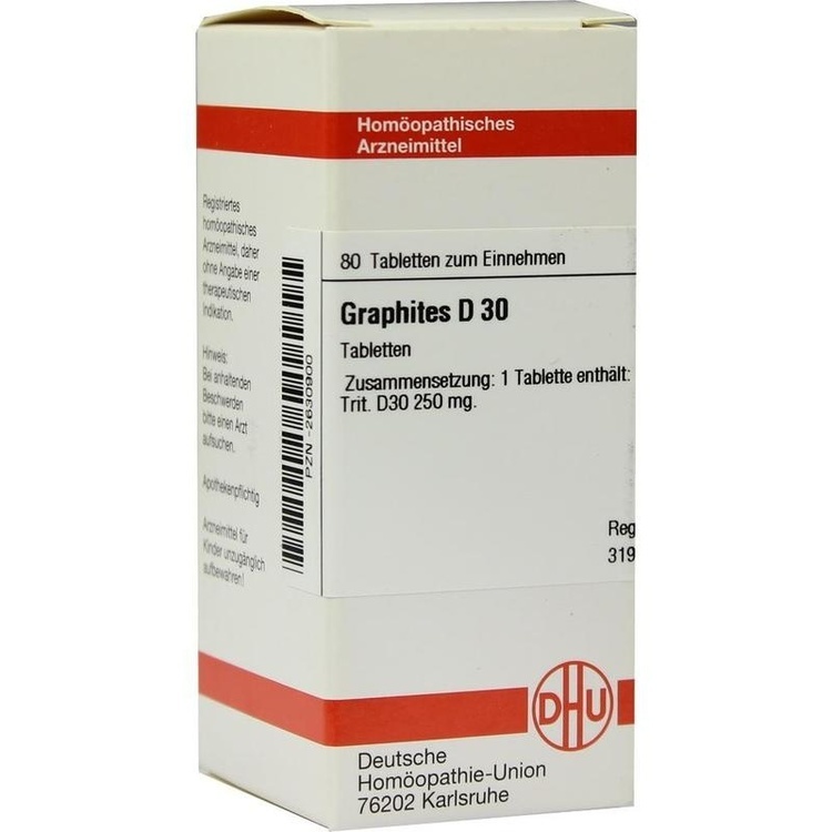 GRAPHITES D 30 Tabletten 80 St