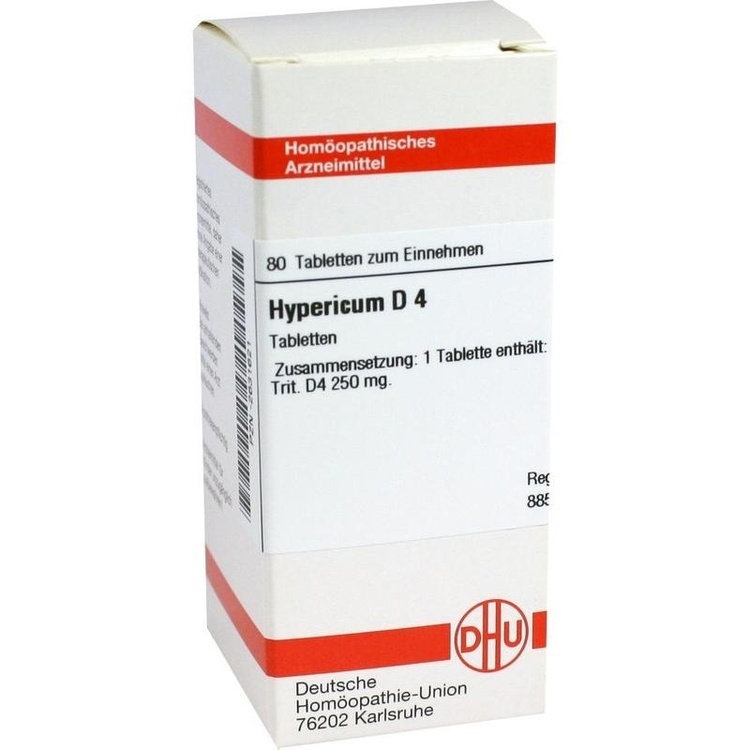 HYPERICUM D 4 Tabletten 80 St