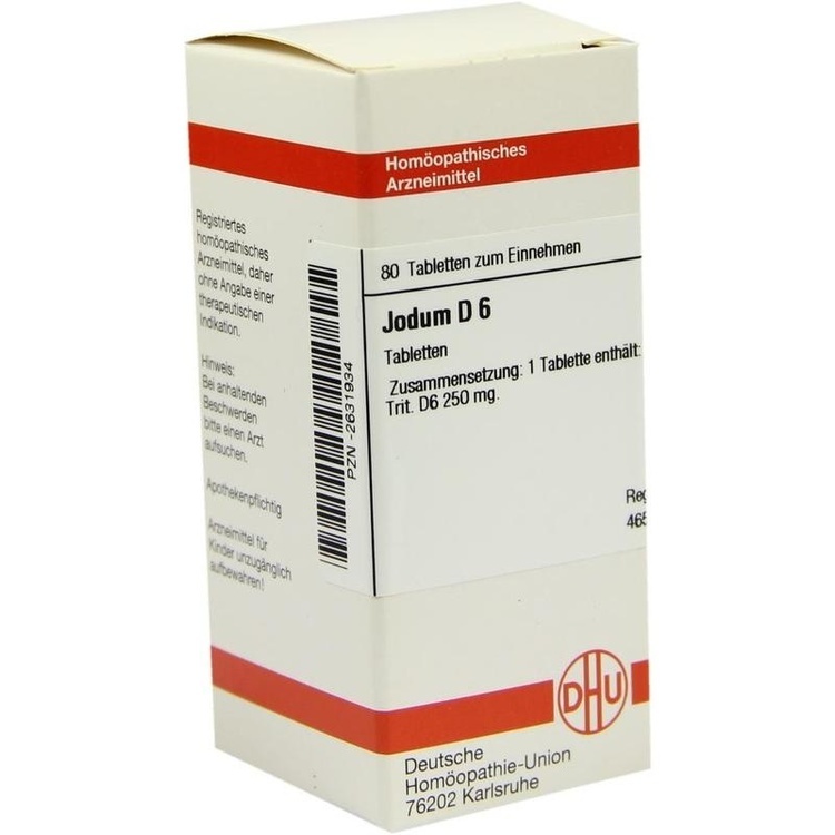 JODUM D 6 Tabletten 80 St