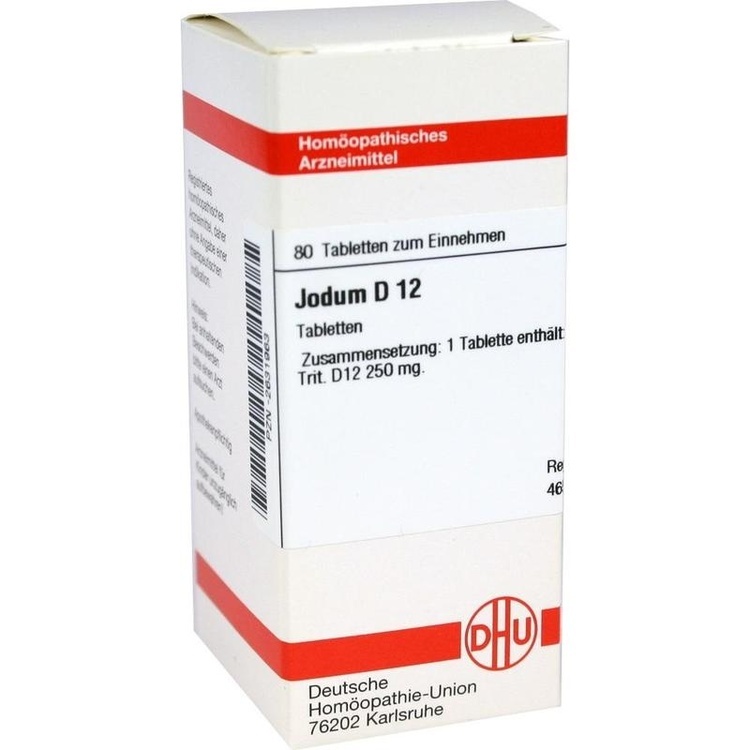 JODUM D 12 Tabletten 80 St