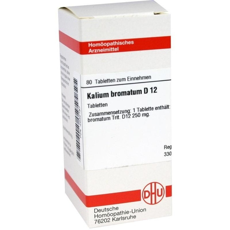 KALIUM BROMATUM D 12 Tabletten 80 St