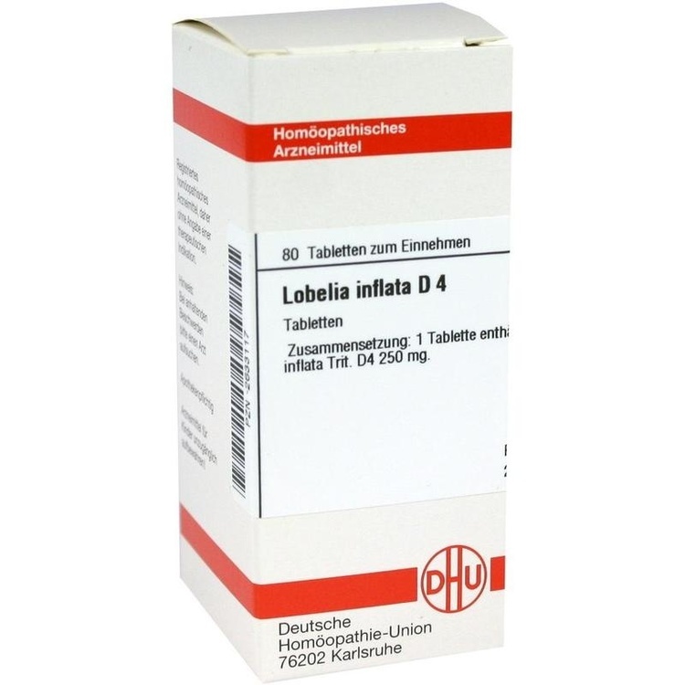 LOBELIA INFLATA D 4 Tabletten 80 St