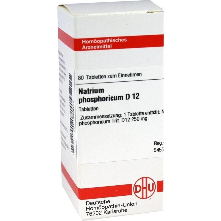 NATRIUM PHOSPHORICUM D 12 Tabletten 80 St