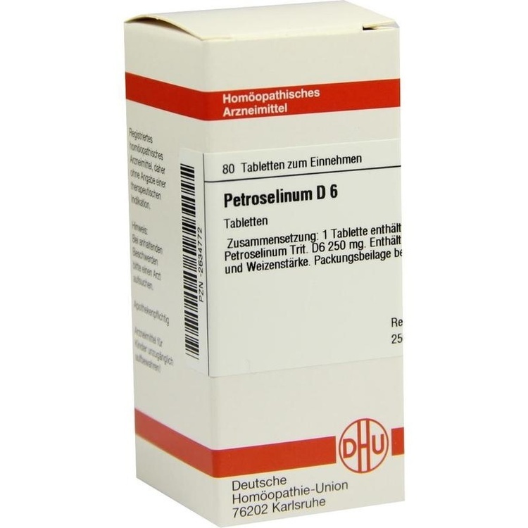 PETROSELINUM D 6 Tabletten 80 St