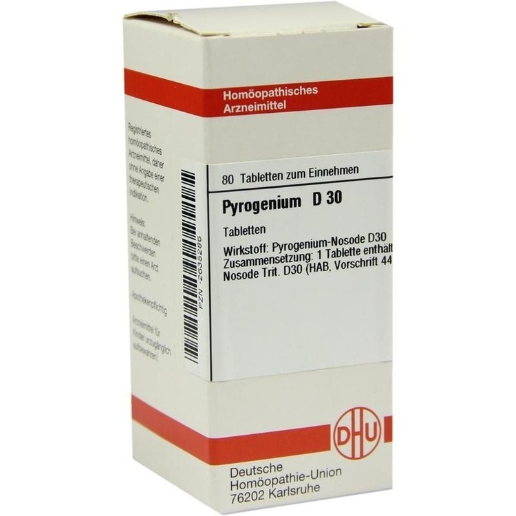 PYROGENIUM D 30 Tabletten 80 St