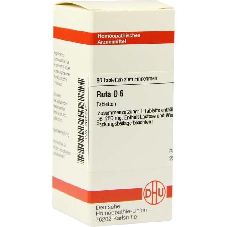 RUTA D 6 Tabletten 80 St