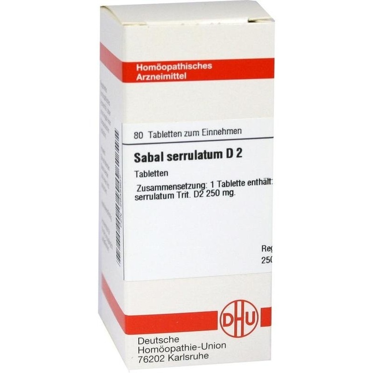 SABAL SERRULATUM D 2 Tabletten 80 St