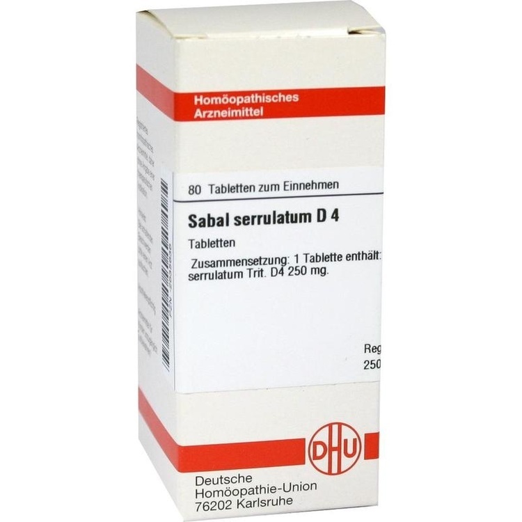 SABAL SERRULATUM D 4 Tabletten 80 St