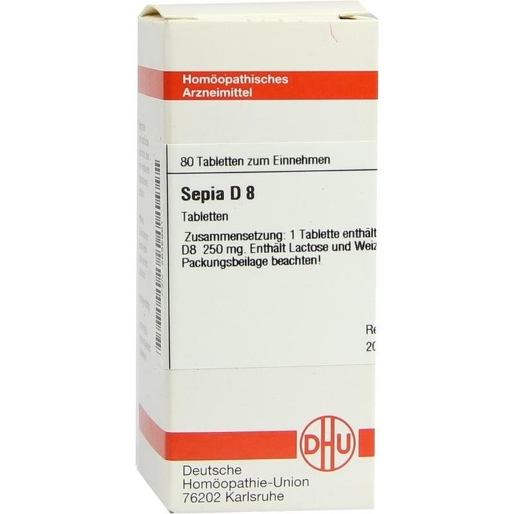 SEPIA D 8 Tabletten 80 St