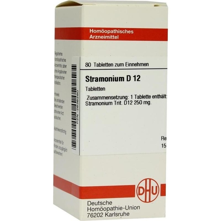 STRAMONIUM D 12 Tabletten 80 St