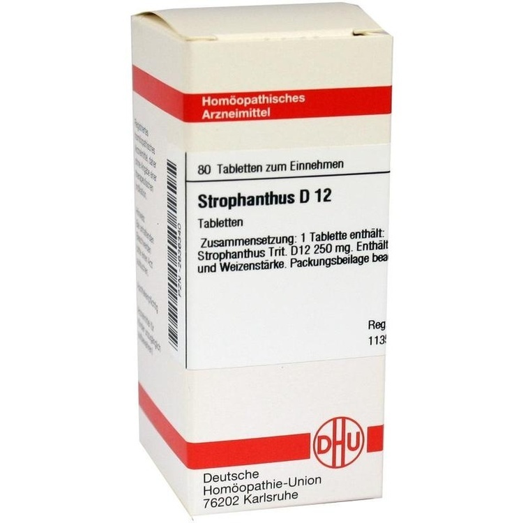 STROPHANTHUS D 12 Tabletten 80 St