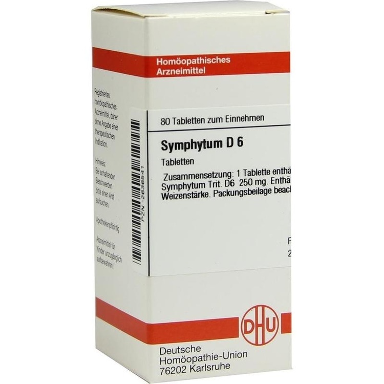 SYMPHYTUM D 6 Tabletten 80 St