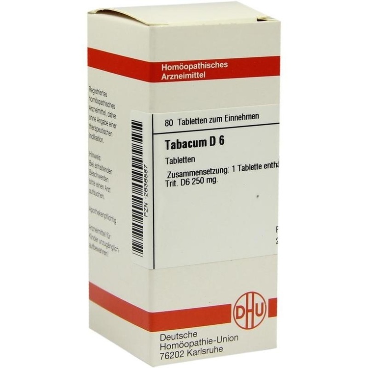 TABACUM D 6 Tabletten 80 St