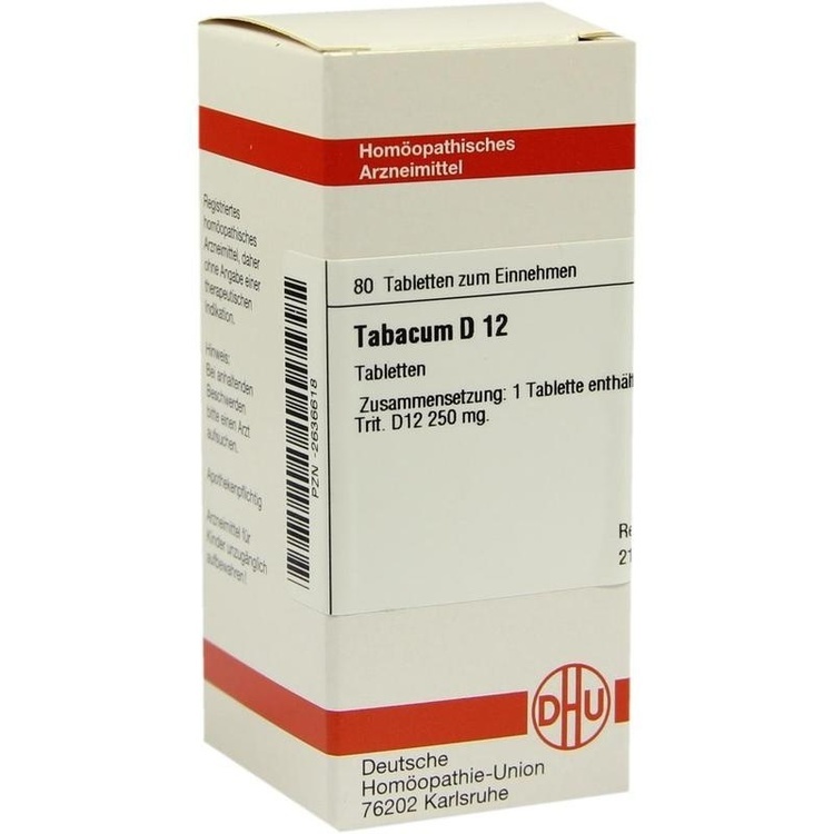 TABACUM D 12 Tabletten 80 St