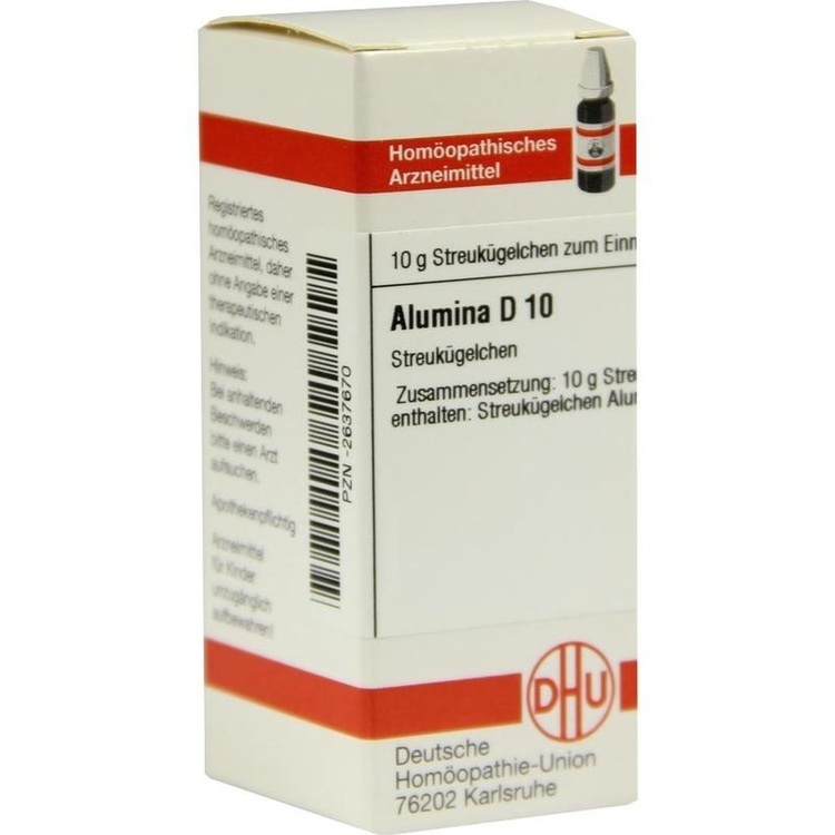 ALUMINA D 10 Globuli 10 g