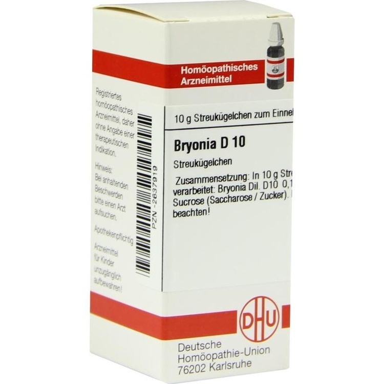 BRYONIA D 10 Globuli 10 g