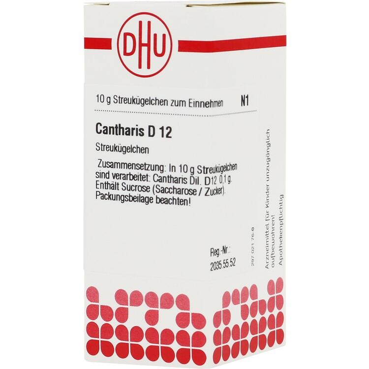 CANTHARIS D 12 Globuli 10 g