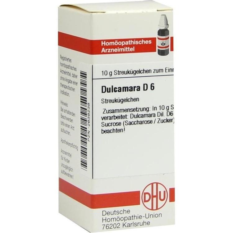 DULCAMARA D 6 Globuli 10 g