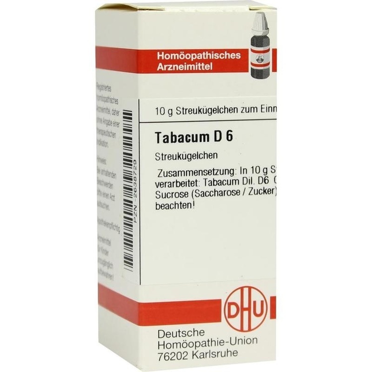 TABACUM D 6 Globuli 10 g