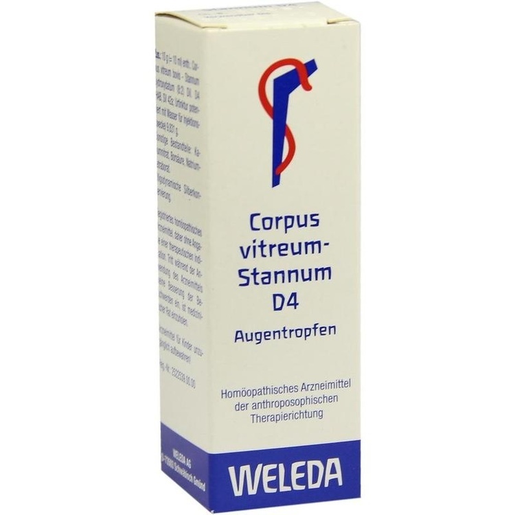 CORPUS VITREUM STANNUM D 4 Augentropfen 10 ml