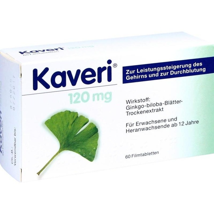 KAVERI 120 mg Filmtabletten 60 St