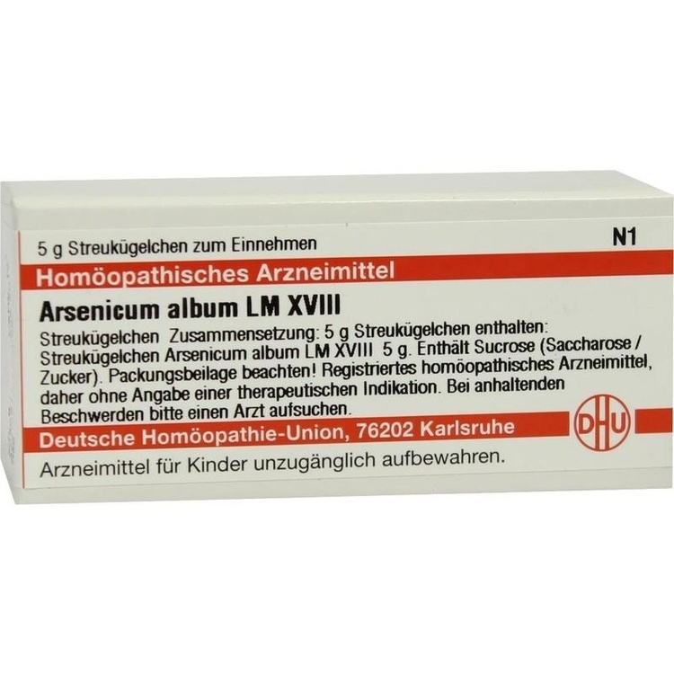 ARSENICUM ALBUM LM XVIII Globuli 5 g