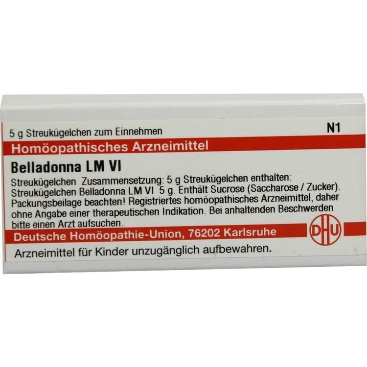 BELLADONNA LM VI Globuli 5 g