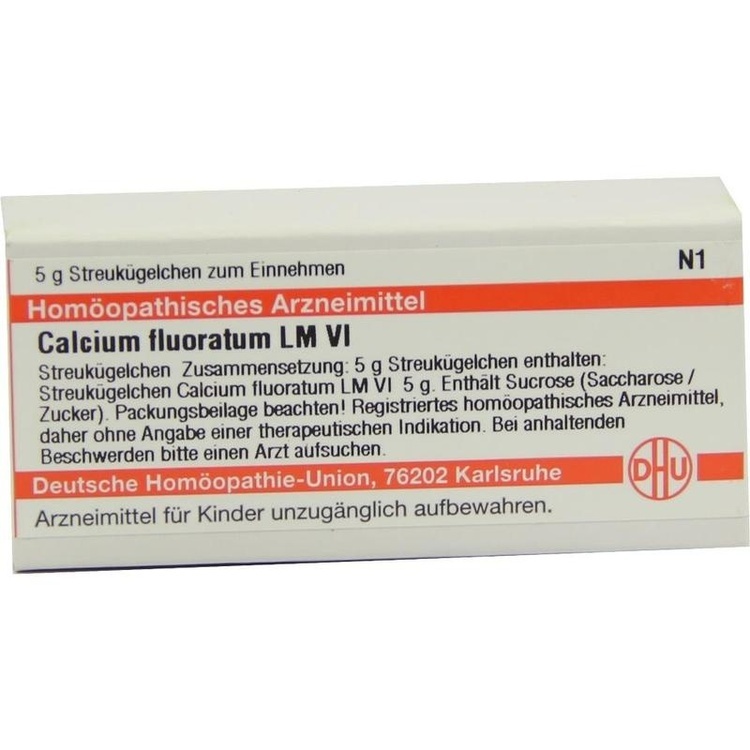 CALCIUM FLUORATUM LM VI Globuli 5 g