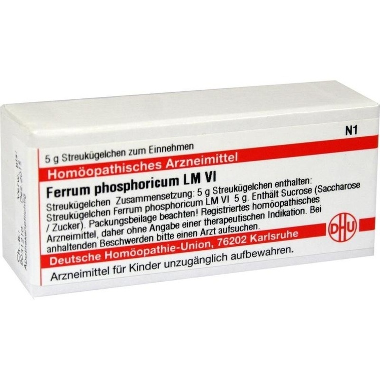 FERRUM PHOSPHORICUM LM VI Globuli 5 g