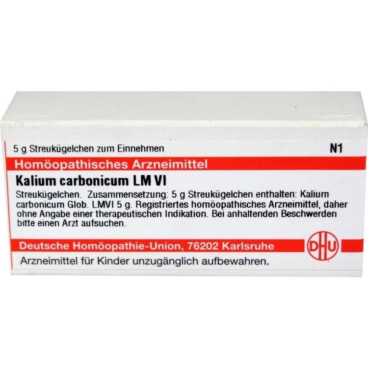 KALIUM CARBONICUM LM VI Globuli 5 g