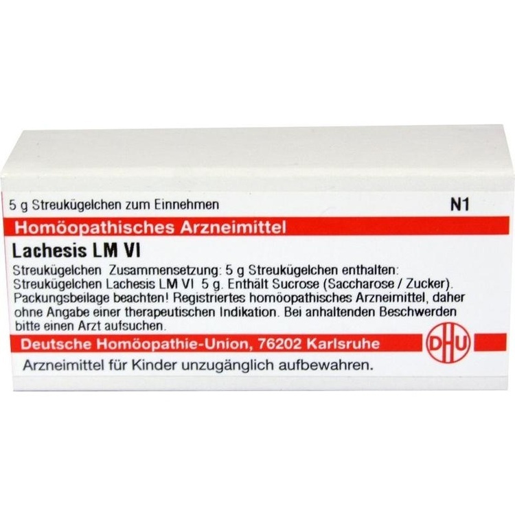 LACHESIS LM VI Globuli 5 g