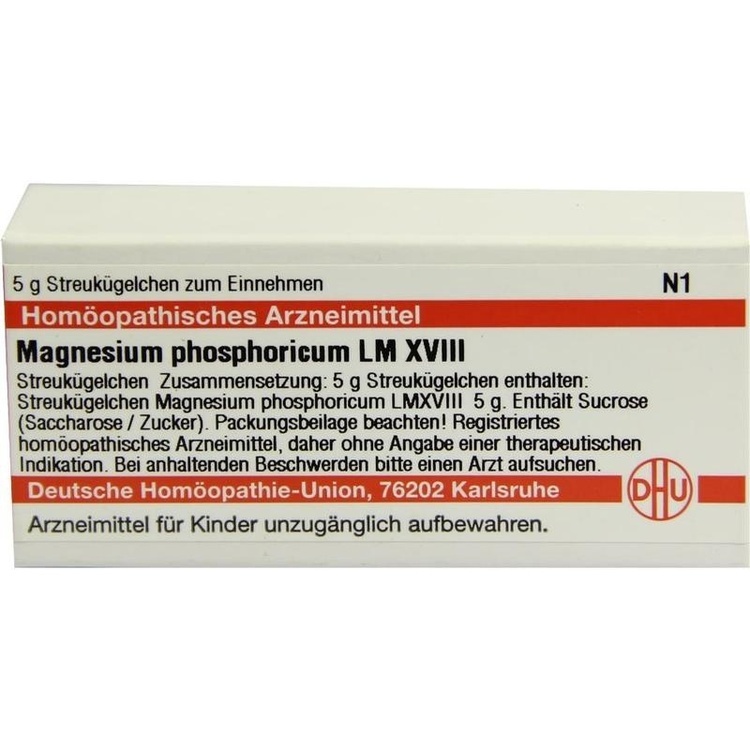 MAGNESIUM PHOSPHORICUM LM XVIII Globuli 5 g