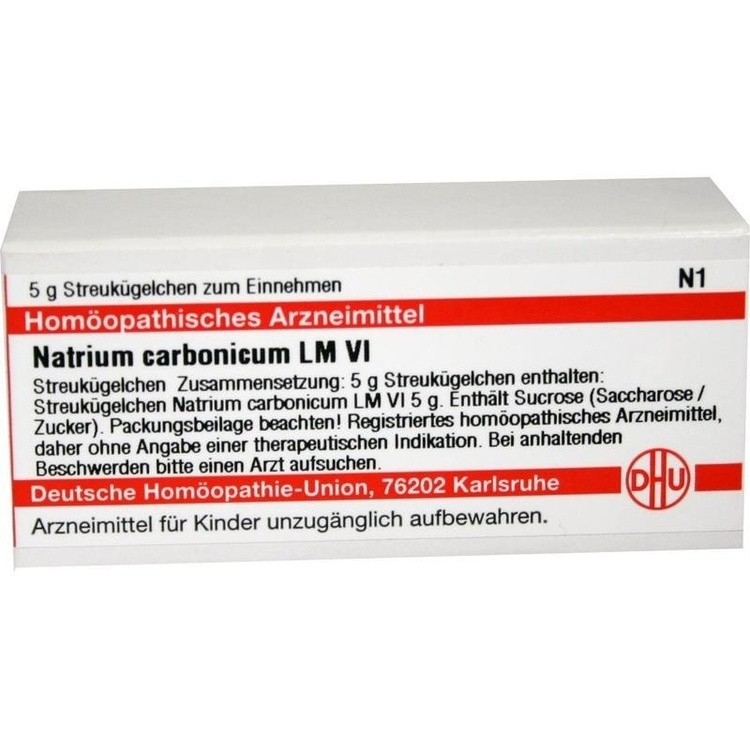 NATRIUM CARBONICUM LM VI Globuli 5 g