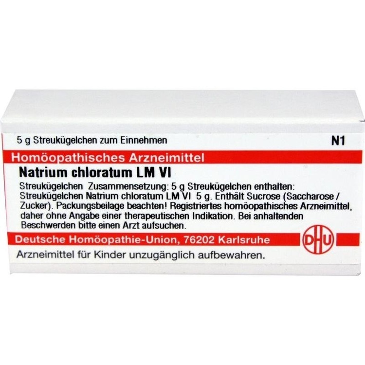 NATRIUM CHLORATUM LM VI Globuli 5 g