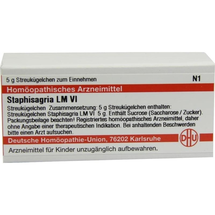 STAPHISAGRIA LM VI Globuli 5 g